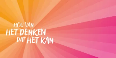 Quote 'hou van het denken dat het kan'