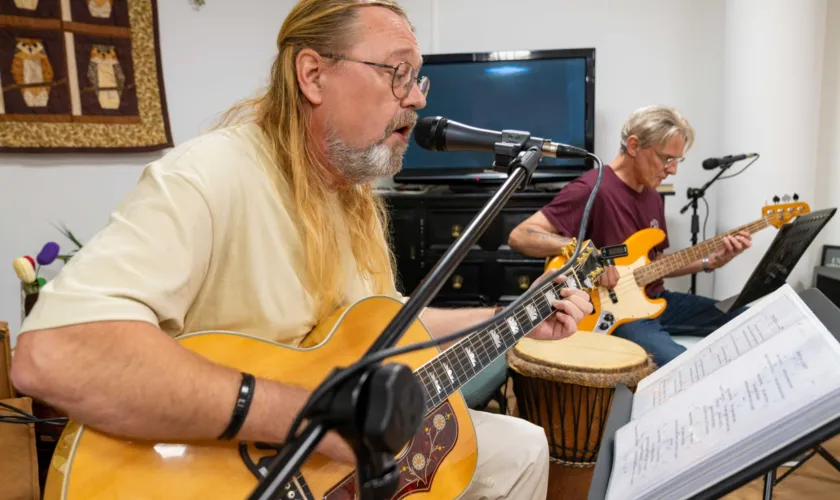 Band tijdens SEV-tour Spijkenisse